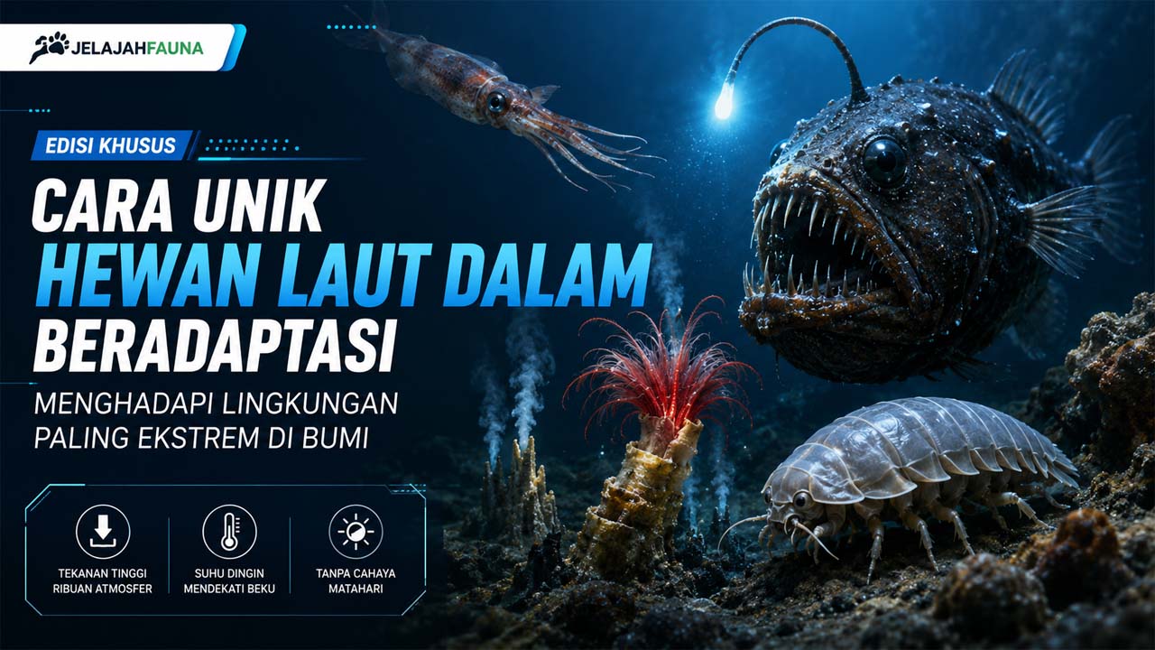 Cara Unik Hewan Laut Dalam Beradaptasi Menghadapi Lingkungan Paling Ekstrem di Bumi