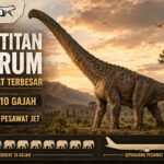 Hewan Darat Terbesar dalam Sejarah Bumi, Patagotitan Mayorum Seberat 10 Gajah dan Sepanjang Pesawat Jet