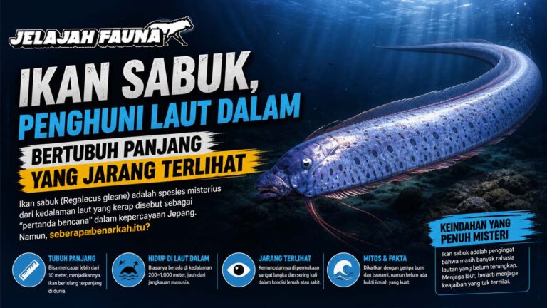 Ikan Sabuk, Penghuni Laut Dalam Bertubuh Panjang yang Jarang Terlihat