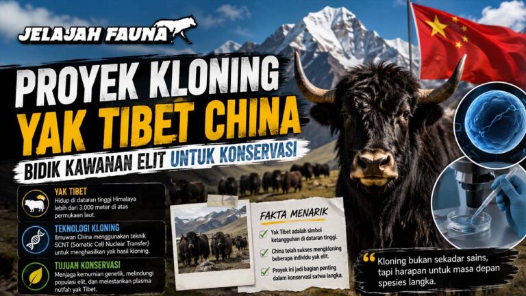 Proyek Kloning Yak Tibet China Bidik Kawanan Elit untuk Konservasi