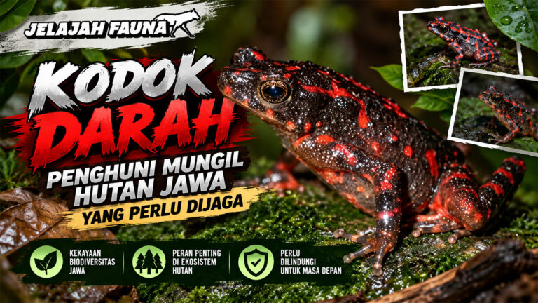 Kodok Darah, Penghuni Mungil Hutan Jawa yang Perlu Dijaga