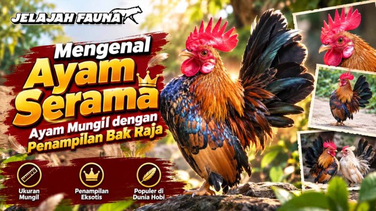 Mengenal Ayam Serama, Ayam Mungil dengan Penampilan Bak Raja